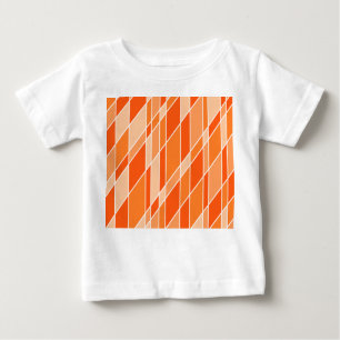 Camiseta De Bebé Tonos de Naranja