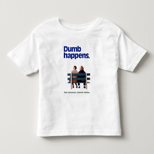 Camiseta De Bebé Tonto y tonto | Sucesos de migaja (Anverso)