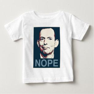 Camiseta De Bebé Tony Abbott - Nope