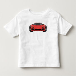 Camiseta De Bebé Toon Car Style