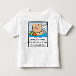 Camiseta De Bebé Toon Seder Funny Passover Toddler