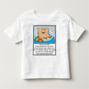 Camiseta De Bebé Toon Seder Funny Passover Toddler