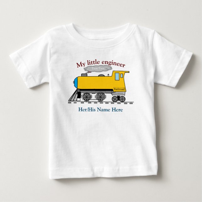 Camiseta De Bebé Toot-Toot (Anverso)