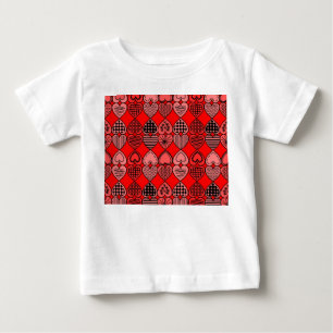 Camiseta De Bebé Topsy Turvy Hearts