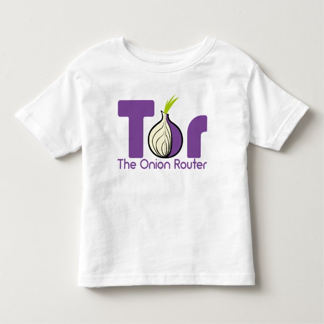 Camiseta De Bebé Tor - El Router Onion (Anverso)