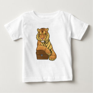 Camiseta De Bebé Tórax Tiger Treasure