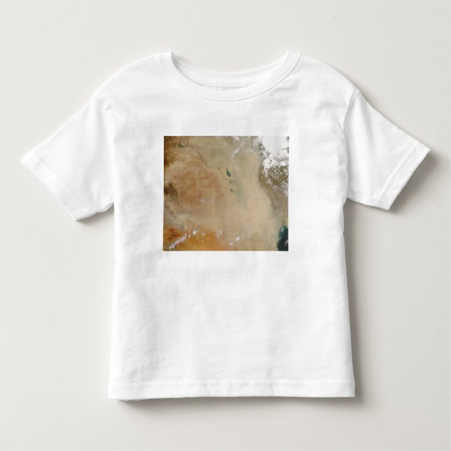 Camiseta De Bebé Tormenta de polvo en el Medio Oriente (Anverso)