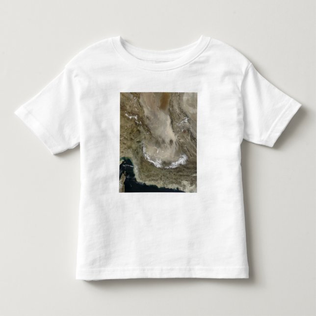 Camiseta De Bebé Tormenta de polvo en Irán (Anverso)