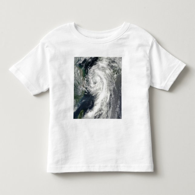 Camiseta De Bebé Tormenta tropical Dianmu (Anverso)