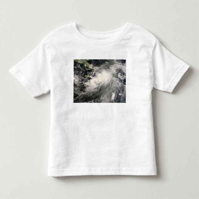 Camiseta De Bebé Tormenta tropical Gustav en el Mar Caribe (Anverso)