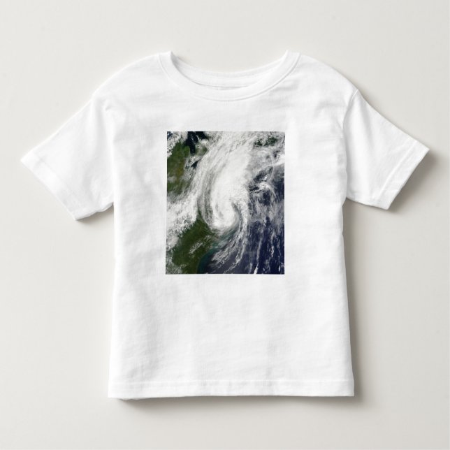 Camiseta De Bebé Tormenta tropical Hanna en la costa este 2 (Anverso)