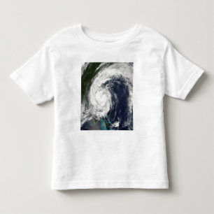 Camiseta De Bebé Tormenta tropical Hanna sobre la costa este