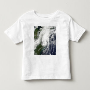 Camiseta De Bebé Tormenta tropical Hanna sobre la costa este 2