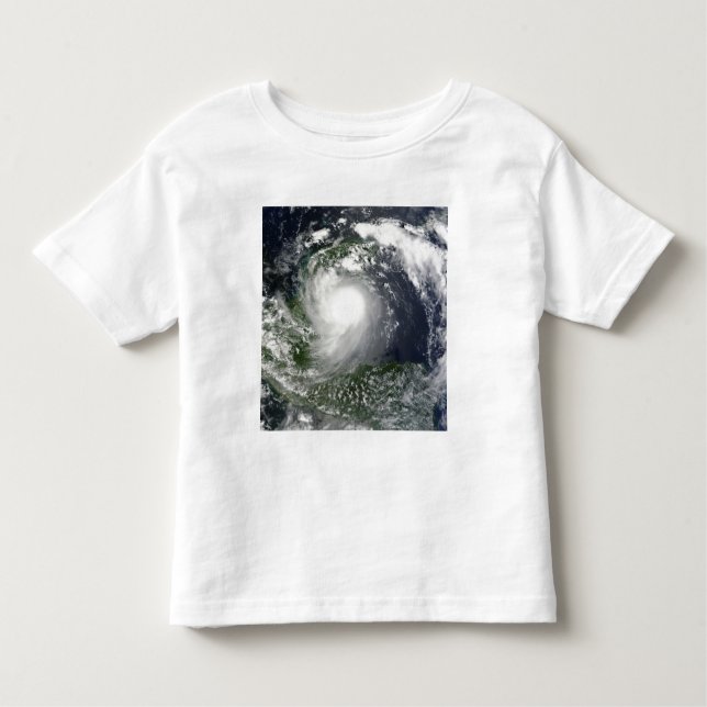 Camiseta De Bebé Tormenta tropical Karl sobre la península de Yucat (Anverso)