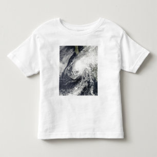 Camiseta De Bebé Tormenta tropical Rick que se acerca a México