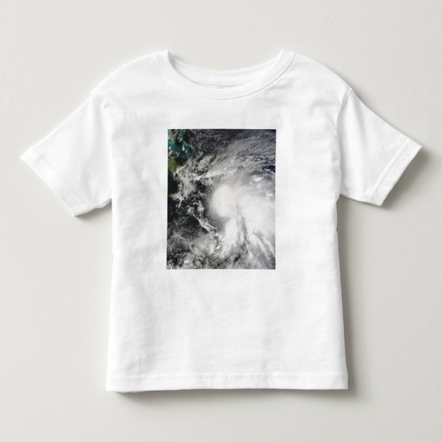 Camiseta De Bebé Tormenta tropical sobre Haití (Anverso)