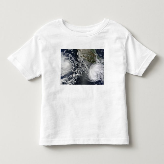 Camiseta De Bebé Tormentas tropicales Blas y Celia (Anverso)