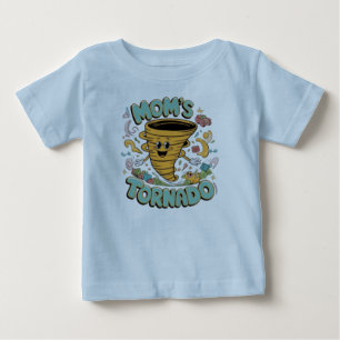 Camiseta De Bebé "tornado de mamá" Tee bebé