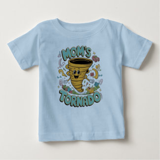 Camiseta De Bebé "tornado de mamá" Tee bebé