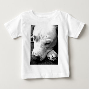 Camiseta De Bebé toro blanco de cicatrices