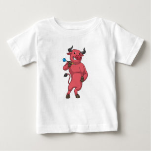 Camiseta De Bebé Toro en Darts con Dart