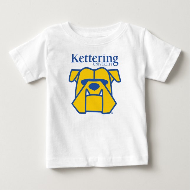 Camiseta De Bebé Toros de la Universidad de Kettering (Anverso)