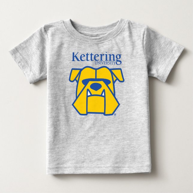 Camiseta De Bebé Toros de la Universidad de Kettering (Anverso)