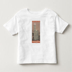 Camiseta De Bebé Torre de Smith, el observatorio de Seattle
