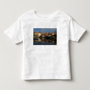 Camiseta De Bebé Torre del castillo, río Vltava, Cesky Krumlov,