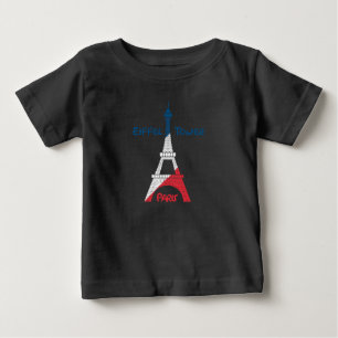 Camiseta De Bebé Torre Eiffel