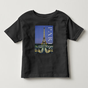 Camiseta De Bebé Torre Eiffel   París, Francia