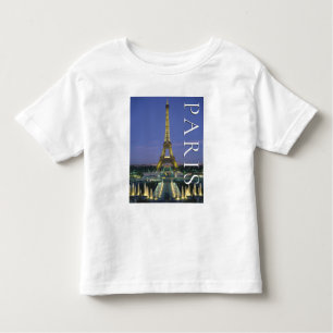 Camiseta De Bebé Torre Eiffel   París, Francia