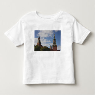 Camiseta De Bebé Torre Spasskaya en la Plaza Roja, Moscú, Rusia