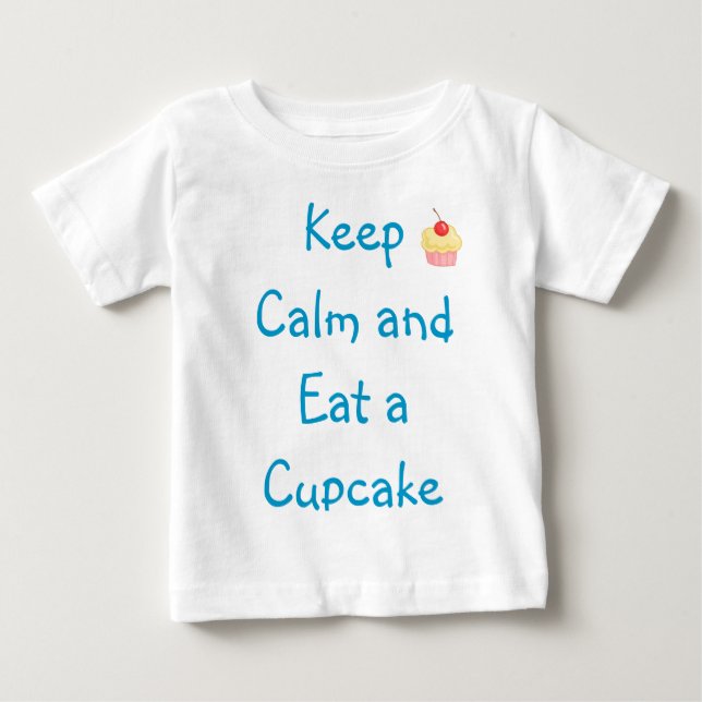 Camiseta De Bebé Torta de café suave (Anverso)