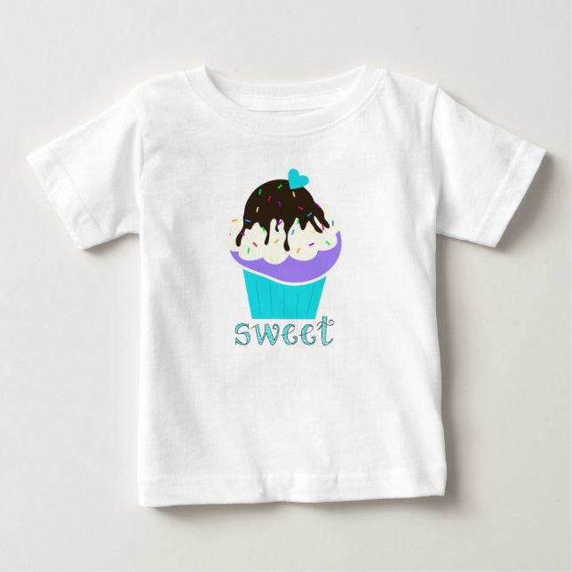 Camiseta De Bebé Torta Dulce (Anverso)