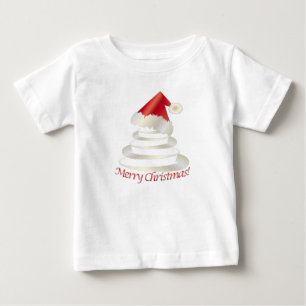 Camiseta De Bebé Torta para Santa