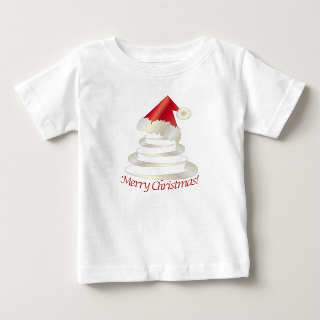 Camiseta De Bebé Torta para Santa (Anverso)