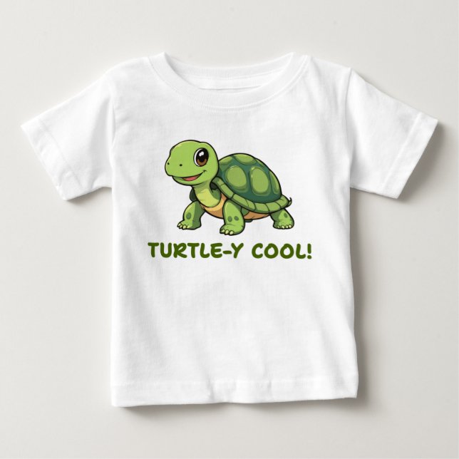 Camiseta De Bebé Tortuga (Anverso)