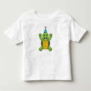 Camiseta De Bebé Tortuga al cumpleaños con gorra Fiesta
