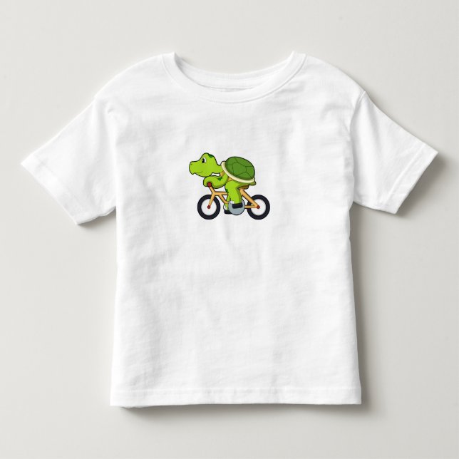 Camiseta De Bebé Tortuga con Bicicleta.PNG (Anverso)