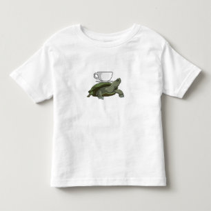 Camiseta De Bebé Tortuga con té