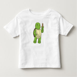 Camiseta De Bebé Tortuga de ajedrez con peón de ajedrez