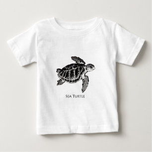 Camiseta De Bebé Tortuga de mar (Ridley de Kemp)