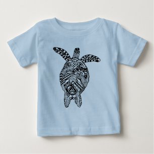 Camiseta De Bebé Tortuga del estilo