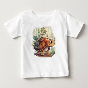 Camiseta De Bebé Tortuga en gira
