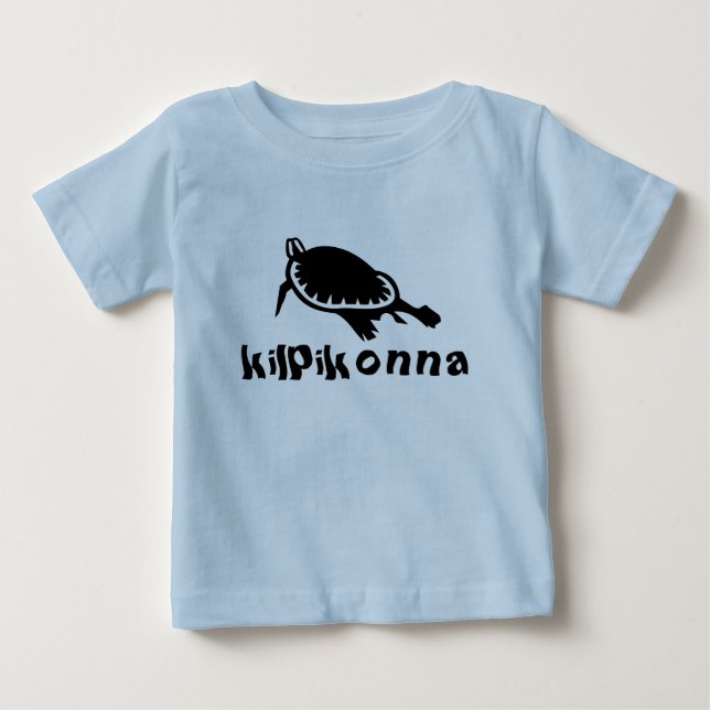 Camiseta De Bebé Tortuga finlandesa (Anverso)