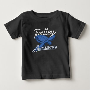 Camiseta De Bebé Tortuga Impresionante Vida Marina Divertida