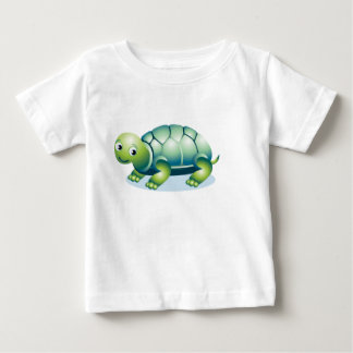 Camiseta De Bebé Tortuga linda del KRW pequeña