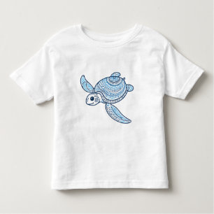 Camiseta De Bebé Tortuga marina