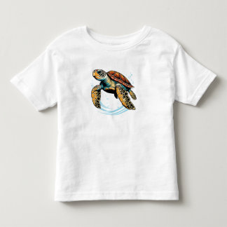 Camiseta De Bebé Tortuga marina